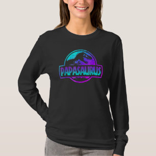 Camiseta de dinosaurio Papasaurus Rex día del padr