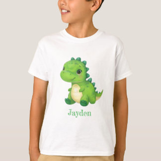Camiseta de dinosaurio para bebés para niños peque