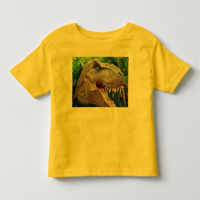 Camiseta de dinosaurio para niños (Anverso)