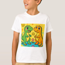 Camiseta de dinosaurio personalizable