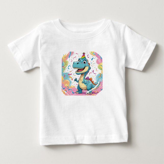 Camiseta de dinosaurio Personalizado (Anverso)