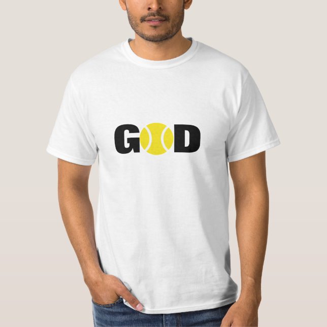 Camiseta de dios del tenis (Anverso)