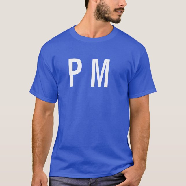 Camiseta de director de proyecto con tecnología de (Anverso)