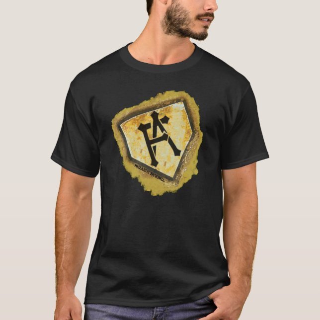 CAMISETA de Diry Homeplate de los patos silvestres (Anverso)