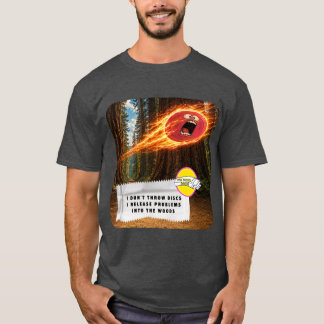 Camiseta de Disc Golf de Chistes de Envolturas de