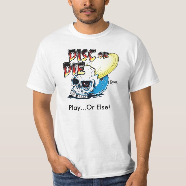 Camiseta de Disc_Or_Die (Anverso)