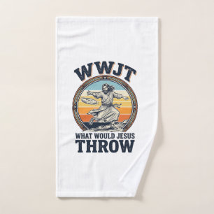 Camiseta de disco vintage WWJT ¿Qué lanzaría Jesús