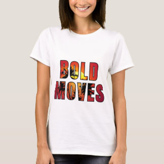 camiseta de diseñador de movimientos audaces