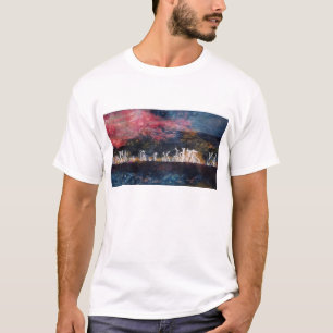 Camiseta de diseño abstracto