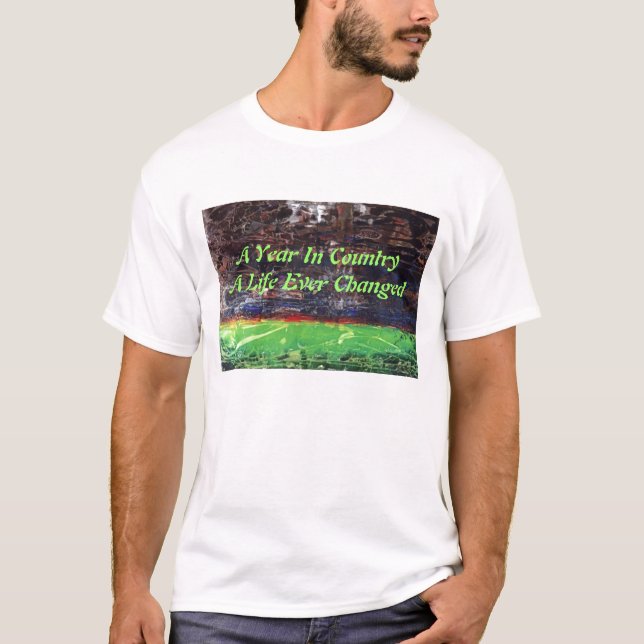 Camiseta de diseño abstracto (Anverso)