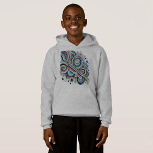 Camiseta de diseño artístico de la paleta arcoiris