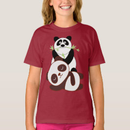 Camiseta de diseño asombrosa de la imagen del pand