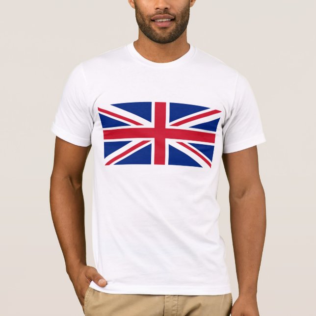 Camiseta de diseño bandera de la unión (Anverso)
