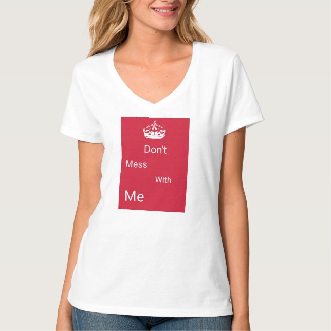 Camiseta de diseño completo de actitud (Anverso)