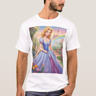 Camiseta de diseño con logotipo de ángel