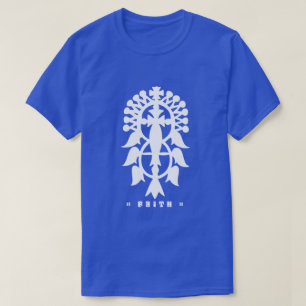 Camiseta de diseño cruzado de Etiopía