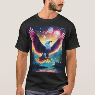 Camiseta de diseño de águila - Tee gráfico majestu