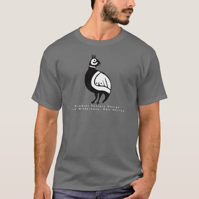 Camiseta de diseño de alfarería de fibra óptica (Anverso)