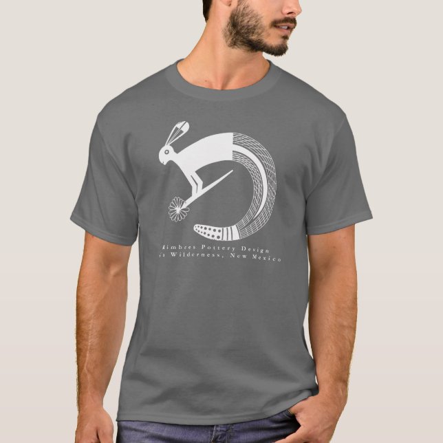 Camiseta de diseño de alfarería para microfibras (Anverso)