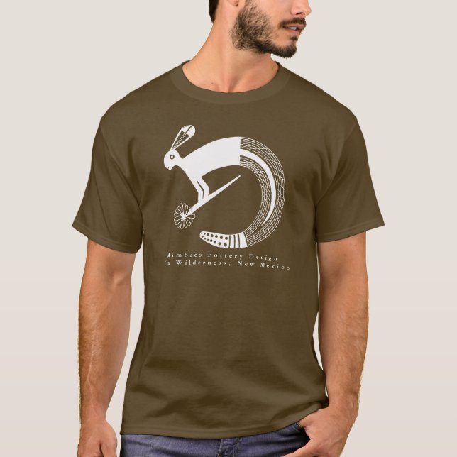 Camiseta de diseño de alfarería para microfibras (Anverso)