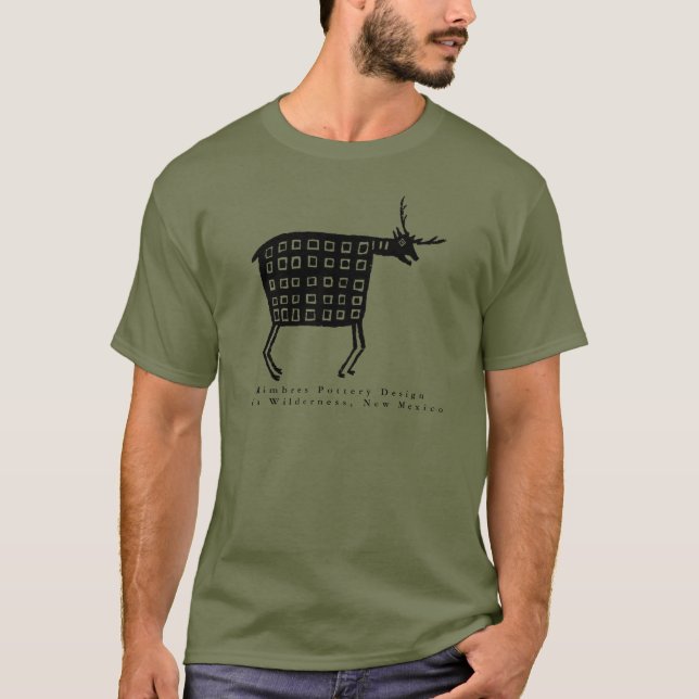 Camiseta de diseño de alfarería para microfibras (Anverso)