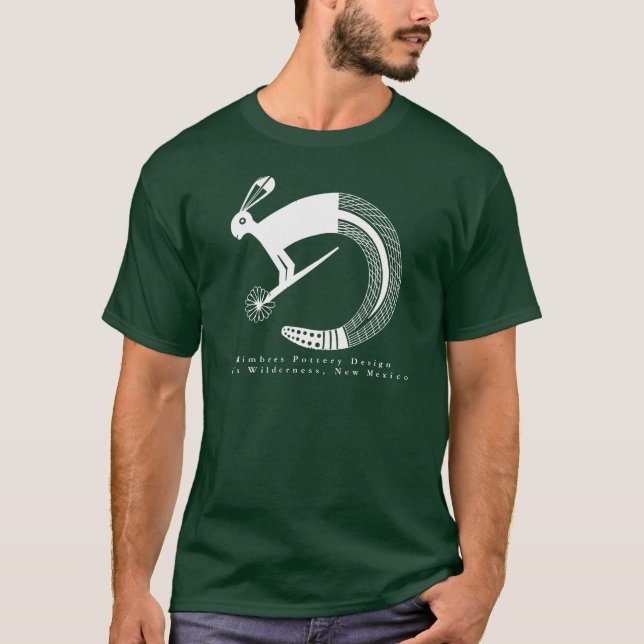 Camiseta de diseño de alfarería para microfibras (Anverso)