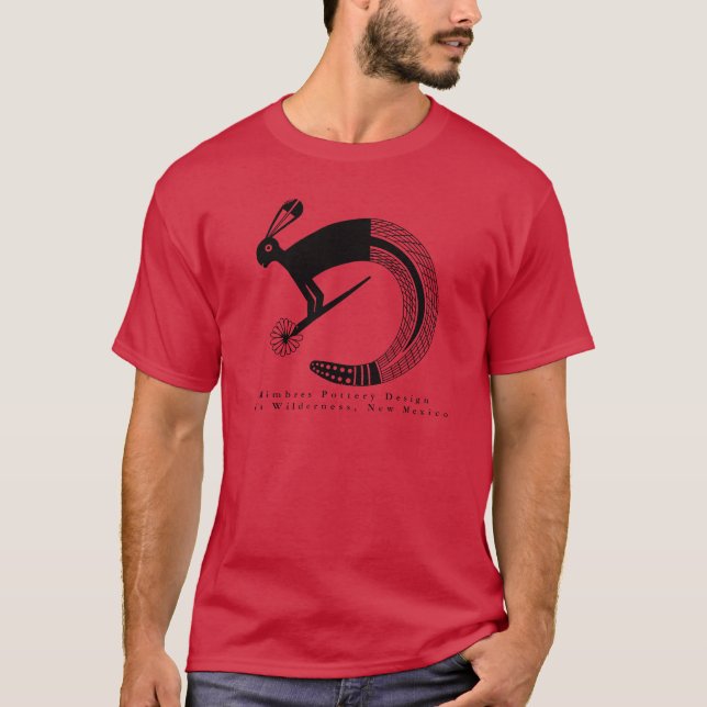 Camiseta de diseño de alfarería para microfibras (Anverso)