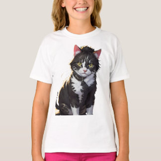 Camiseta de diseño de anime para niños