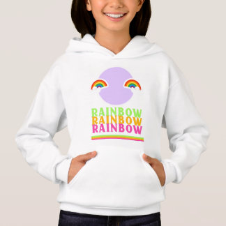 camiseta de diseño de arco iris feliz
