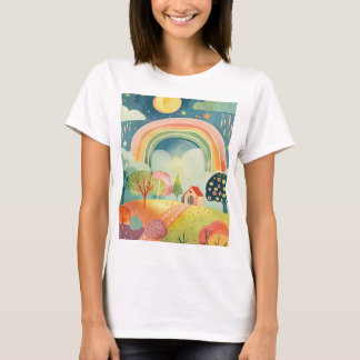 Camiseta de diseño de arte de guardería