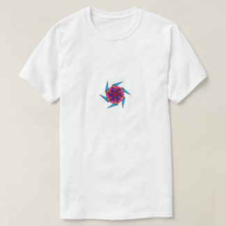 Camiseta de diseño de arte simétrico