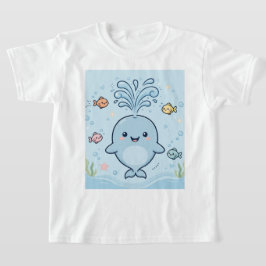 Camiseta de diseño de ballena