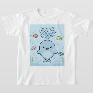 Camiseta de diseño de ballena