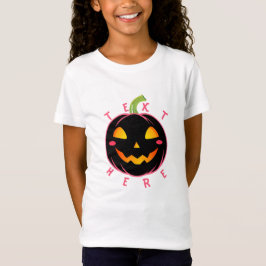 Camiseta de diseño de calabaza de Halloween