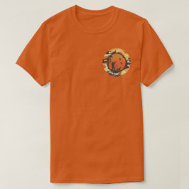 Camiseta de diseño de cazador de patos y camuflaje