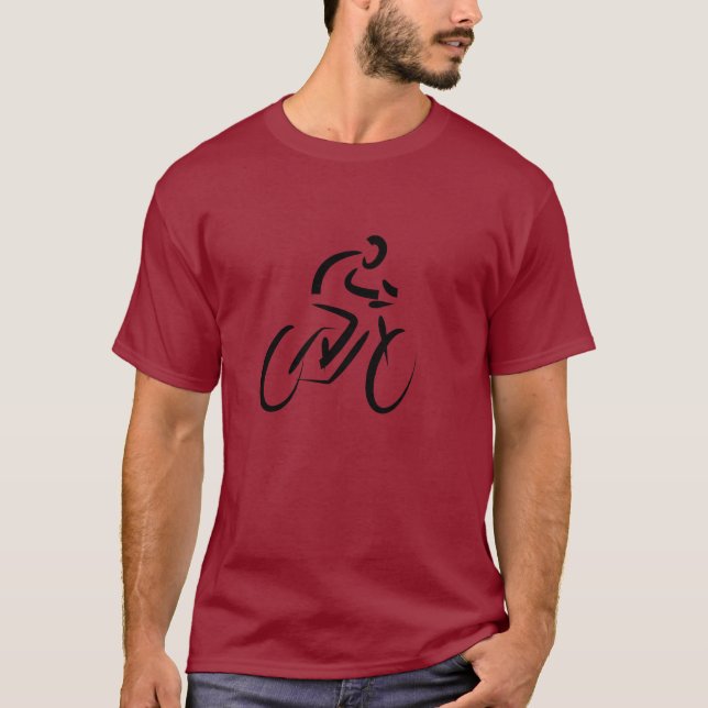Camiseta de diseño de ciclismo de bicicleta (Anverso)