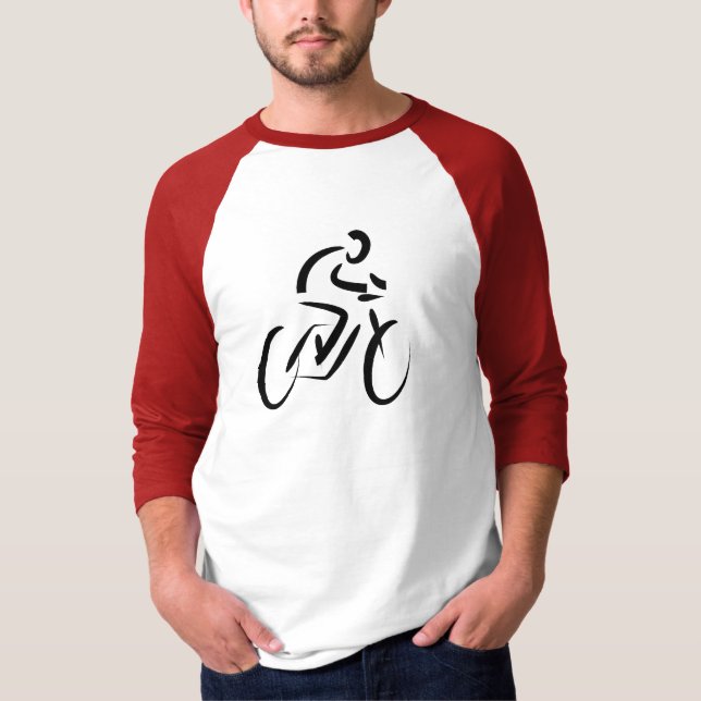 Camiseta de diseño de ciclismo de bicicleta (Anverso)