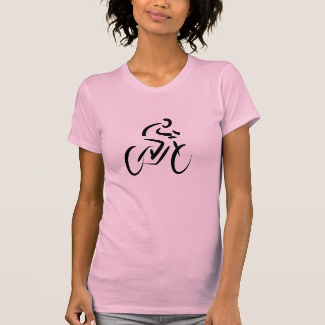 Camiseta de diseño de ciclismo de bicicleta (Anverso)