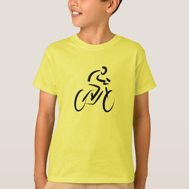 Camiseta de diseño de ciclismo de bicicleta (Anverso)