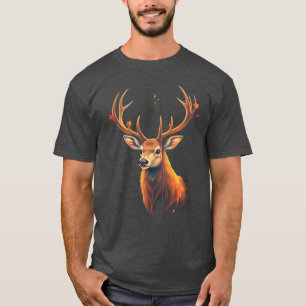 camiseta de diseño de ciervos 2