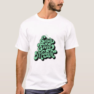 Camiseta de diseño de citas motivacionales