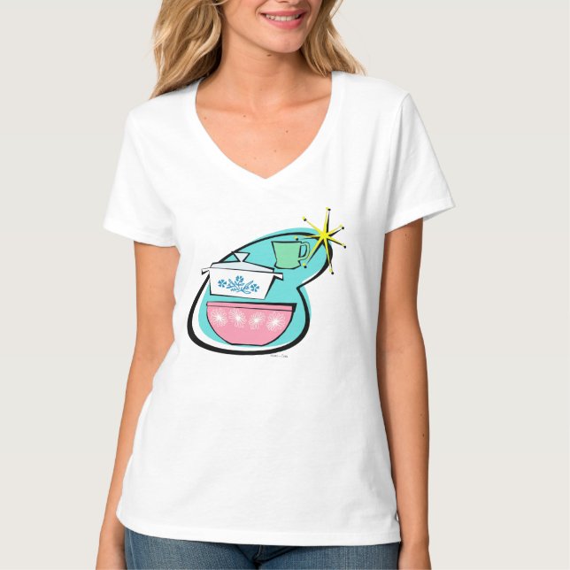 Camiseta de diseño de cocinas atómicas (Anverso)