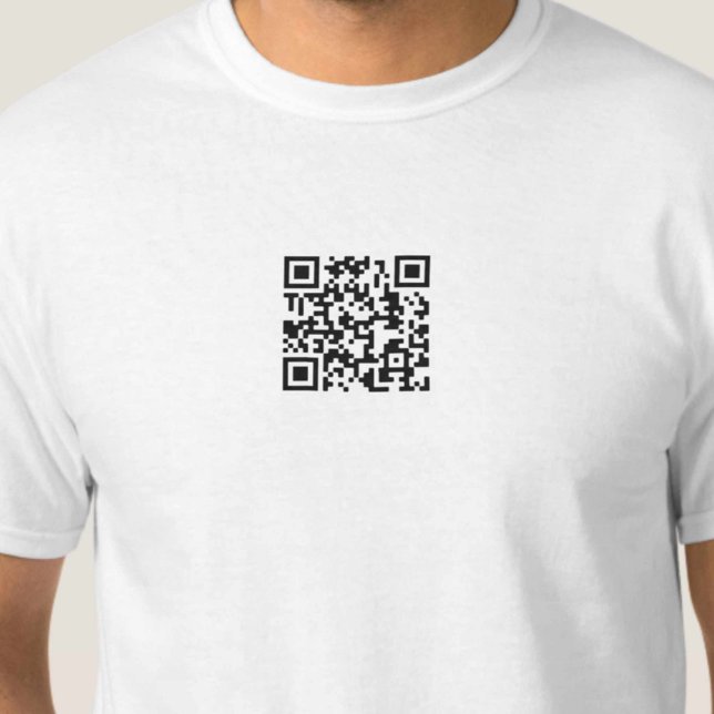 Camiseta de diseño de código QR (Subido por el creador)