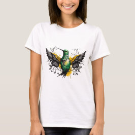 Camiseta de diseño de colibrí
