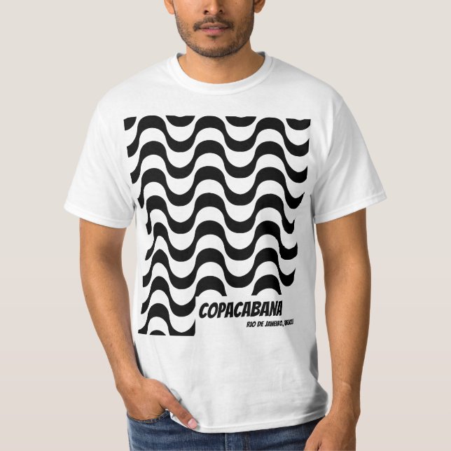 Camiseta de diseño de Copacabana (Anverso)
