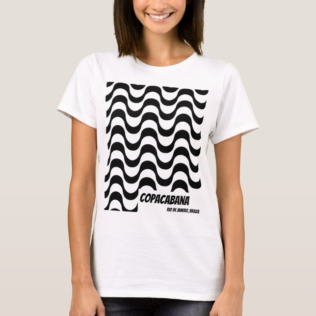 Camiseta de diseño de Copacabana (Anverso)