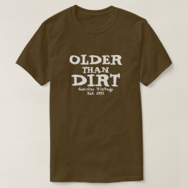 Camiseta de diseño de cosecha antigua que no es su