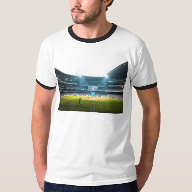 camiseta de diseño de cricket (Anverso)