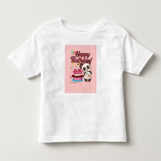 Camiseta de diseño de cumpleaños (Anverso)