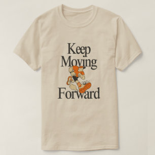 Camiseta de diseño de dibujos animados motivaciona
